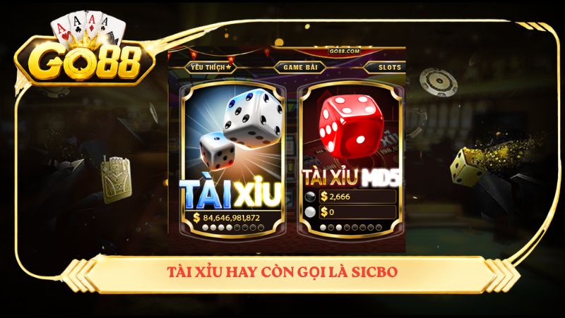 Tài xỉu, hay còn gọi là Sicbo
