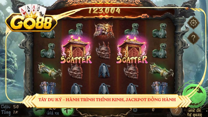Tây du ký – hành trình thỉnh kinh, jackpot đồng hành